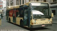 Berkhof-Bus in Bruxelles auf DAF SB 250 Nieder-flurchassis.