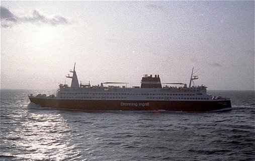 Smil Afgang scarp kwmosgaard.dk > færger > DSB Færger > M/F Dronning Ingrid (1980)