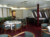 Indretningsbilleder af M/S SCOTIA PRINCE. © Foto Bruce Peter.