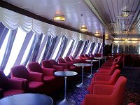 Indretningsbilleder af M/S SCOTIA PRINCE. © Foto Bruce Peter.
