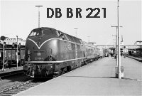 DB - diesellokomotiver BR 221
